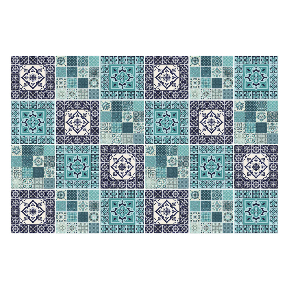 Autocolante pentru gresie Mozaic geometric