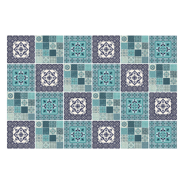 Autocolante pentru gresie Mozaic geometric