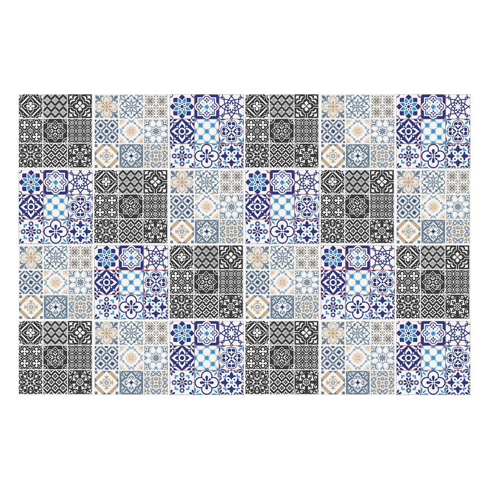 Autocolante gresie Placi multicolore