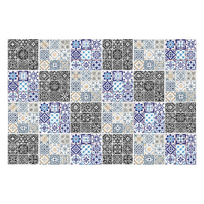 Autocolante gresie Placi multicolore