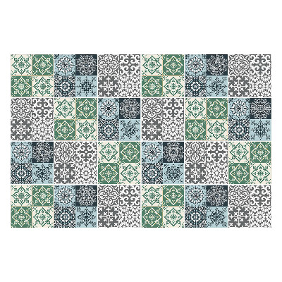 Autocolante pentru gresie Placi cu modele colorate