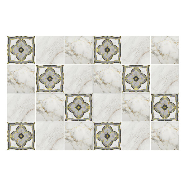 Autocolante pentru gresie Mozaic de marmură