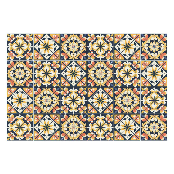 Autocolante gresie si faianta Mozaic retro cu modele