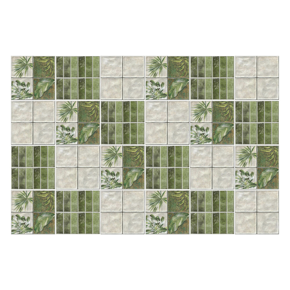 Autocolante gresie si faianta Motive vegetale în mozaic