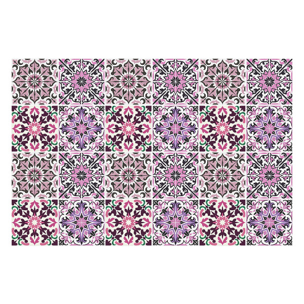 Autocolante gresie Mozaic decorat în pastel