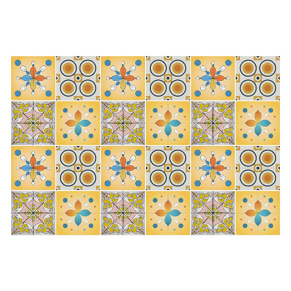 Autocolante gresie si faianta Placi colorate