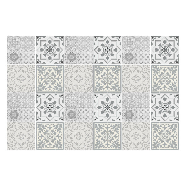 Autocolante gresie si faianta Placi elegante cu ornamente