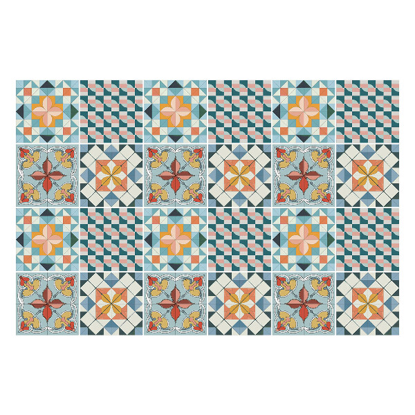 Autocolante gresie Design pastel