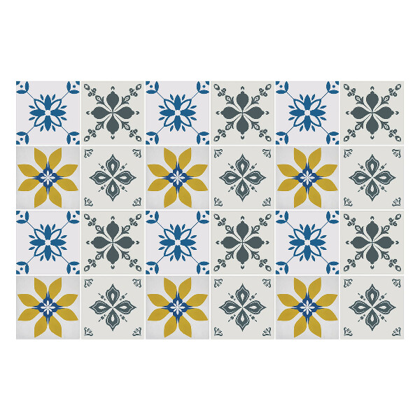 Autocolante gresie si faianta Motive florale