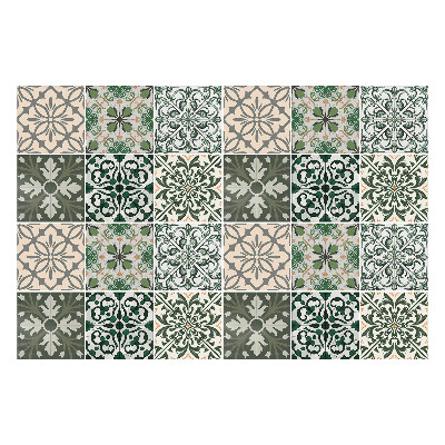 Autocolante pentru gresie Motive florale în aranjament