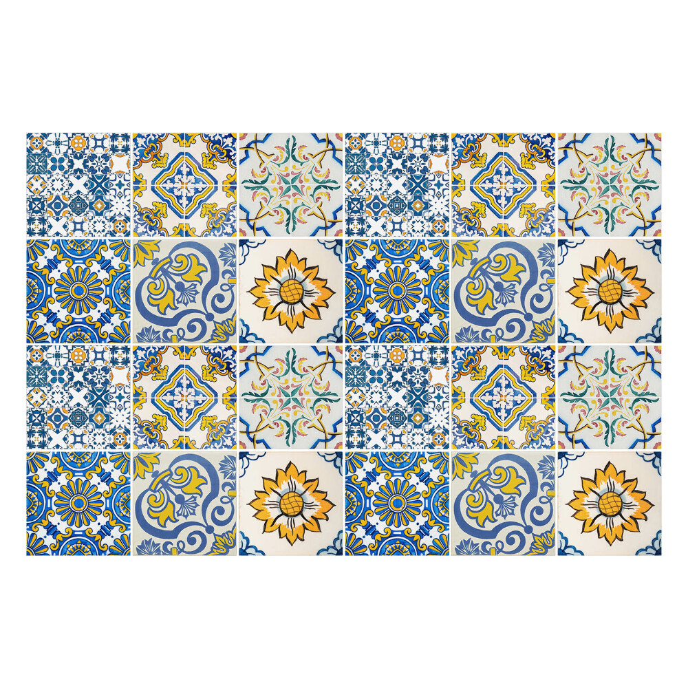 Autocolante pentru gresie Motive florale și floristice