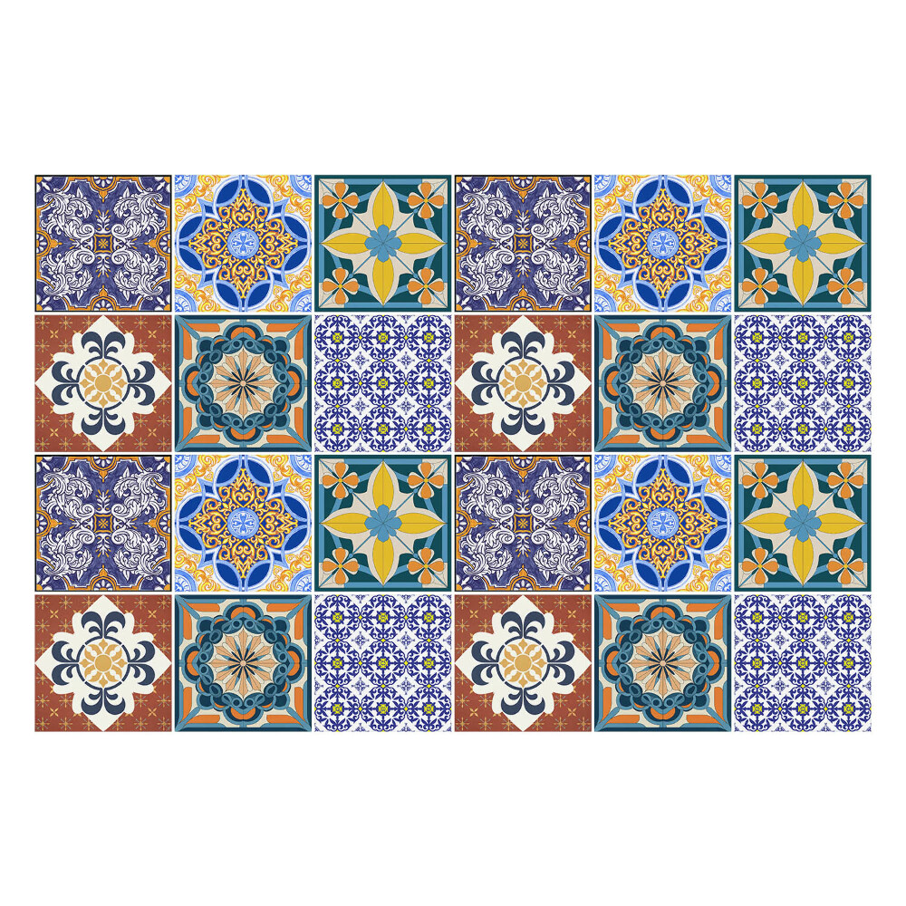 Autocolante gresie si faianta Motive ceramice în aranjament