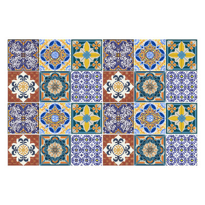 Autocolante gresie si faianta Motive ceramice în aranjament