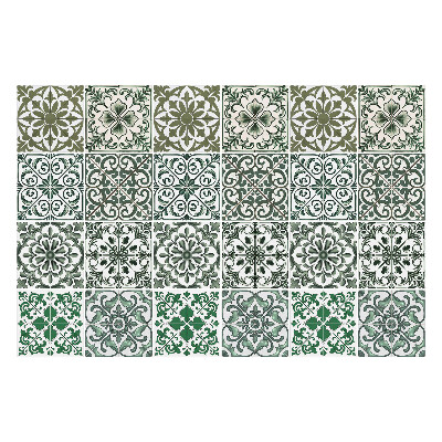 Autocolante pentru gresie Motive florale în aranjament