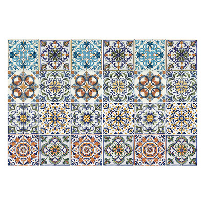 Autocolante gresie Motive florale și geometrice