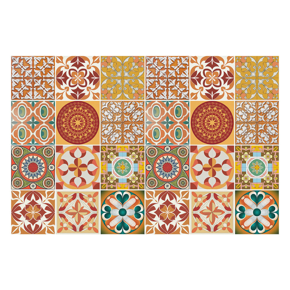 Autocolante gresie si faianta Compoziție orientală