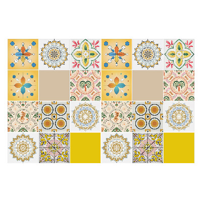 Autocolante gresie si faianta Interesante motive vegetale