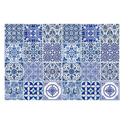 Autocolante pentru gresie Motive florale și geometrice