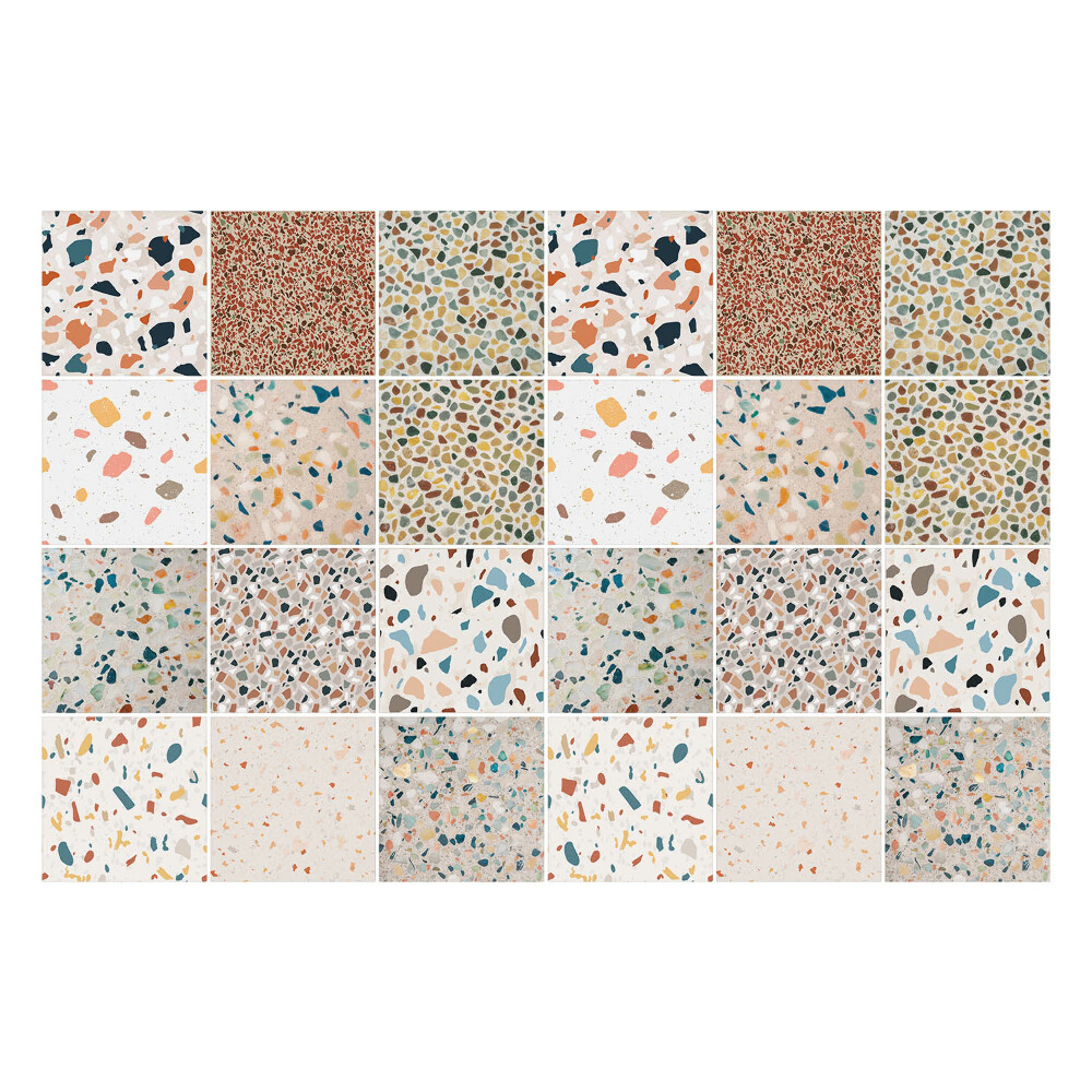 Autocolante gresie si faianta Colecția de pietre zdrobite