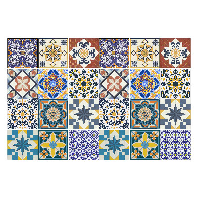 Autocolante gresie si faianta Placi cu motive decorative