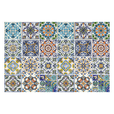 Autocolante gresie Mozaic ceramic cu ornamente