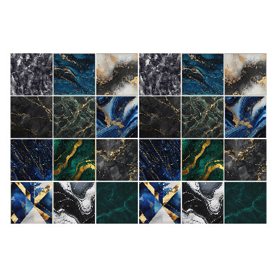 Autocolante gresie si faianta Mozaic elegant din marmură