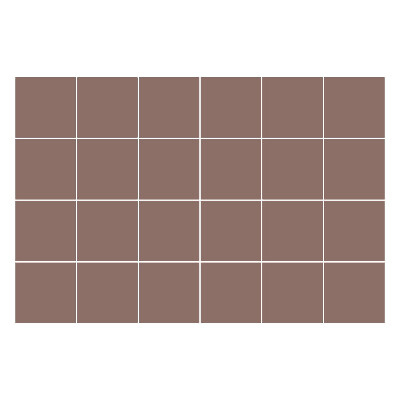 Autocolante pentru gresie Culoare Maro