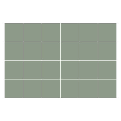 Autocolante pentru gresie Culoare gri-verde