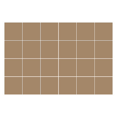 Autocolante pentru gresie Culoare Maro deschis