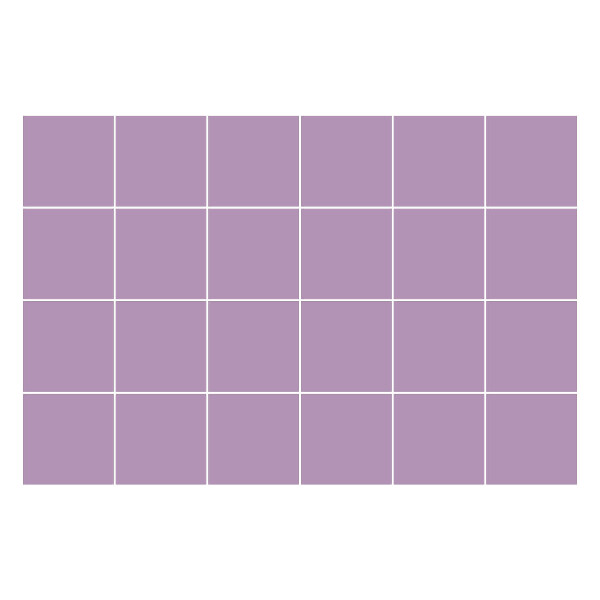Autocolante pentru gresie Culoare violet deschis