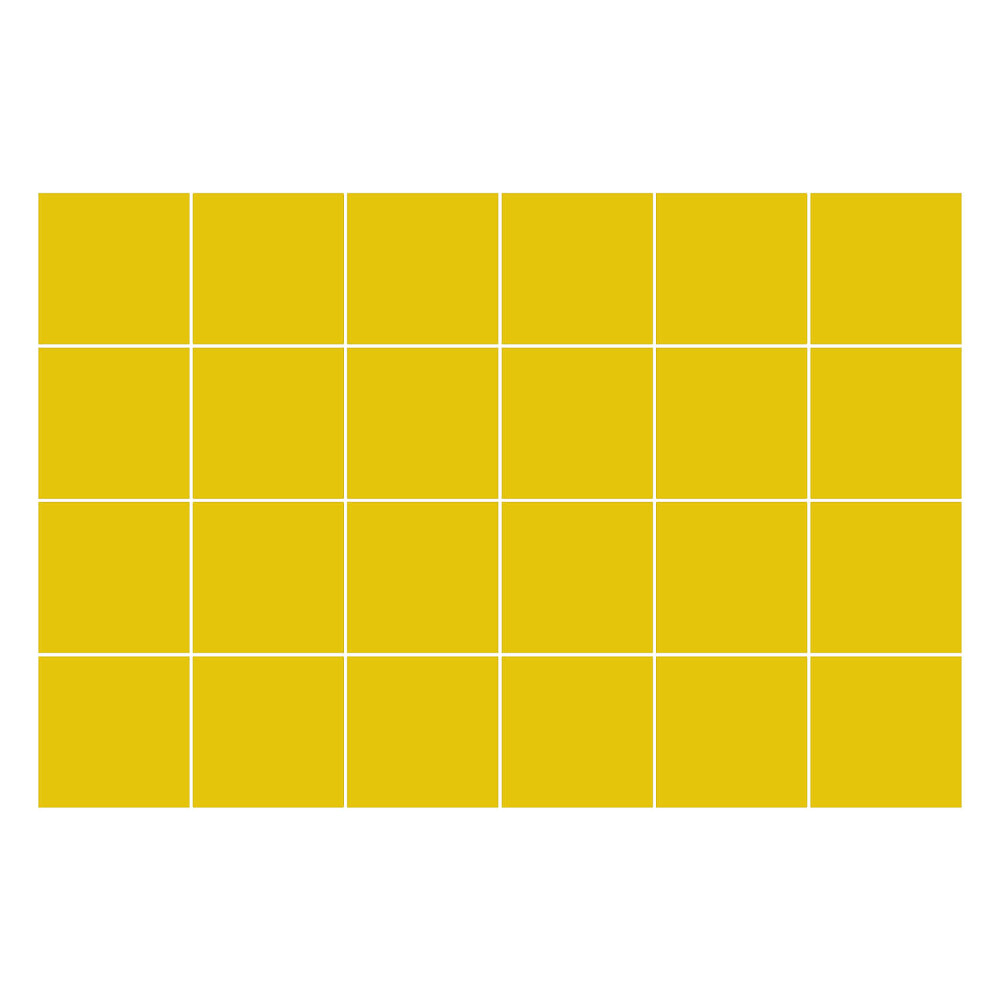 Autocolante pentru gresie Culoare Galben