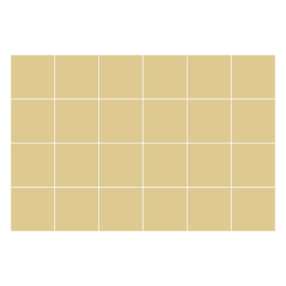 Autocolante gresie si faianta Culoare galben pastel