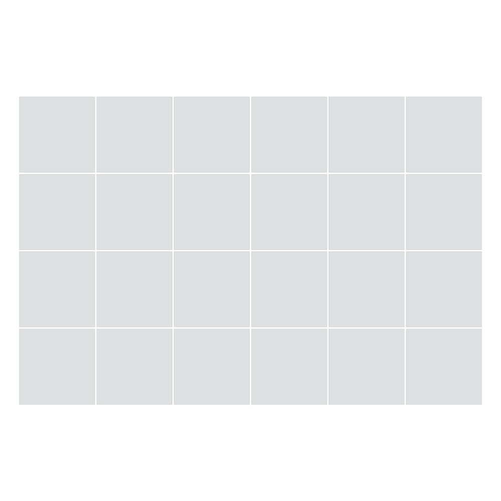 Autocolante pentru gresie Culoare alb