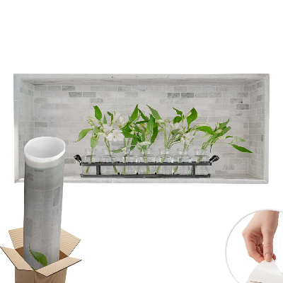 Abțibild perete 3d 60x26 Flori în vaze