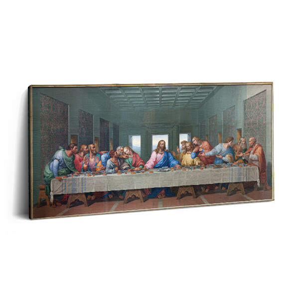 Tablou tipărite pe pânză 100x50 Cina cea de Taină de Leonardo da Vinci