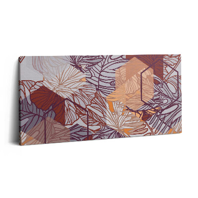 Tablou tipărite pe pânză 100x50 Abstracție geometrică