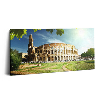 Tablou tipărite pe pânză 100x50 Colosseumul roman