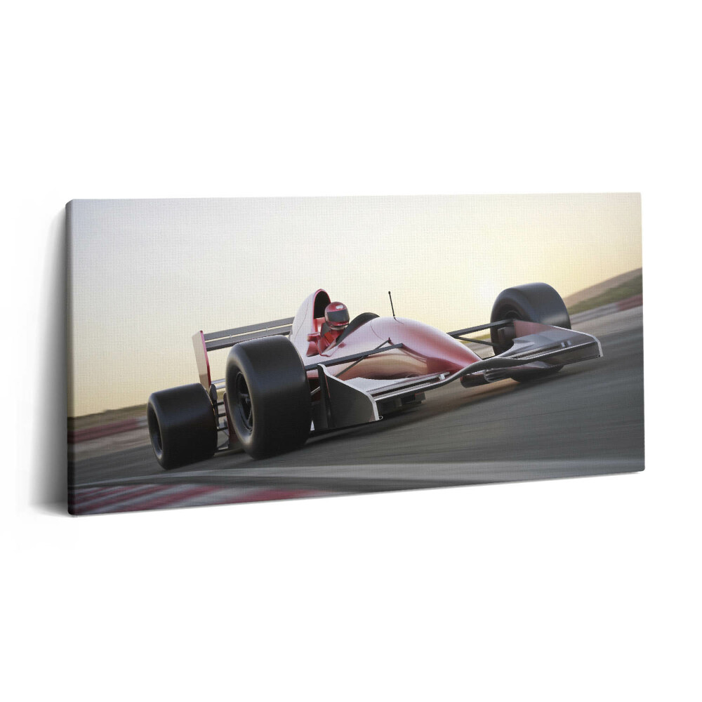 Tablou tipărite pe pânză 100x50 Mașină de curse sport