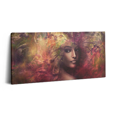 Tablou tipărite pe pânză 100x50 Portretul unei femei