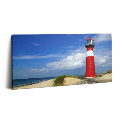 Tablou tipărite pe pânză 100x50 far