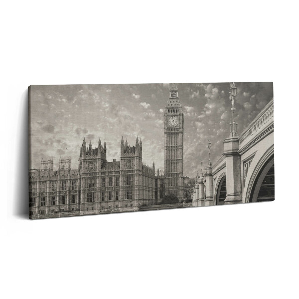 Tablou tipărite pe pânză 100x50 Londra Anglia Big Ben