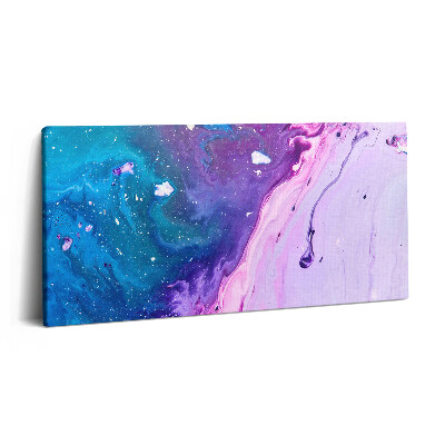 Tablou tipărite pe pânză 100x50 Fundal acrilic cu vopsea