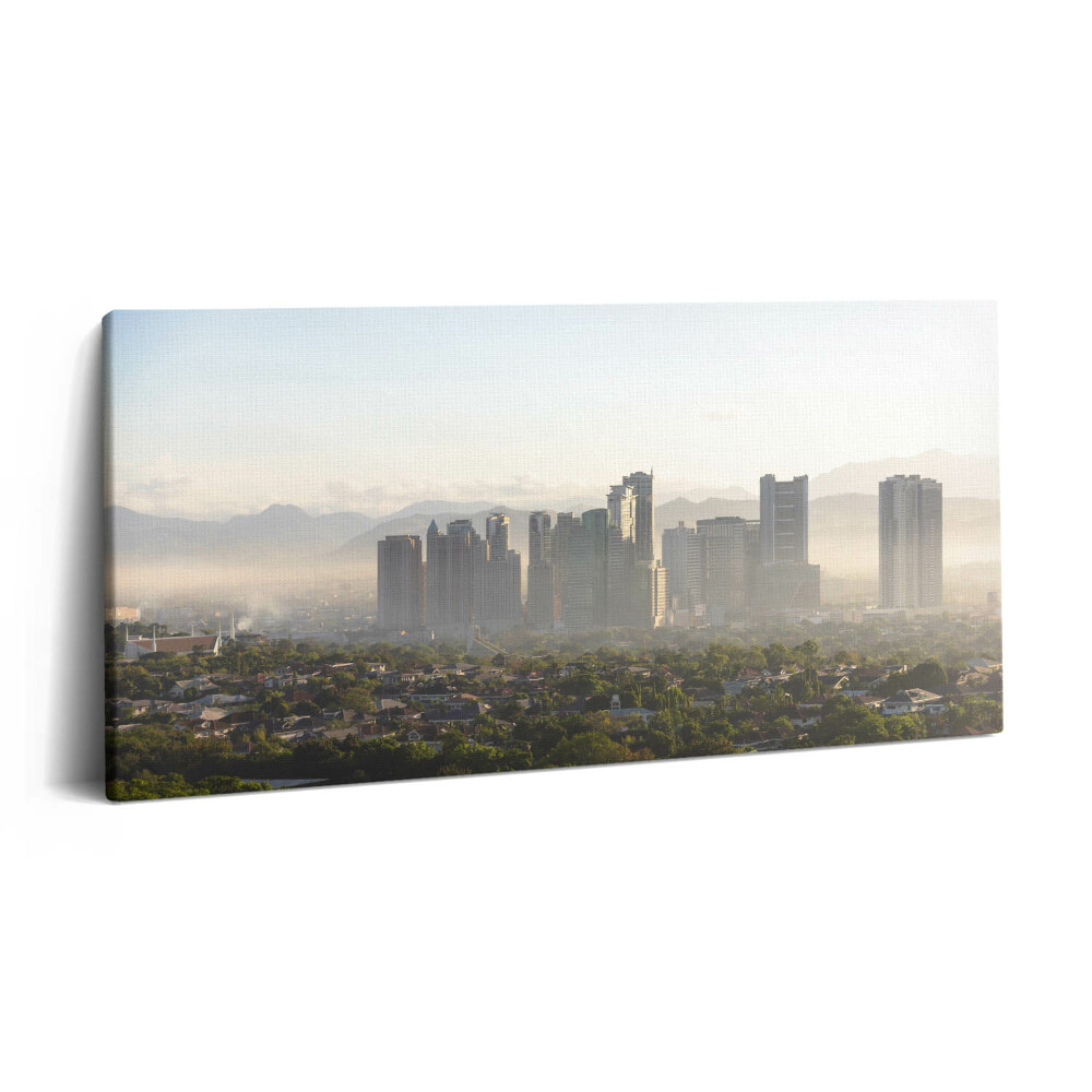 Tablou tipărite pe pânză 100x50 Orașul Quezon, Filipine