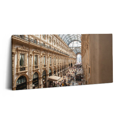 Tablou tipărite pe pânză 100x50 Galleria Vittorio Emanuele II din Italia