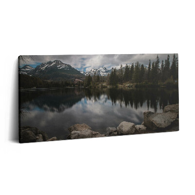 Tablou tipărite pe pânză 100x50 Tatra Înaltă din Slovacia