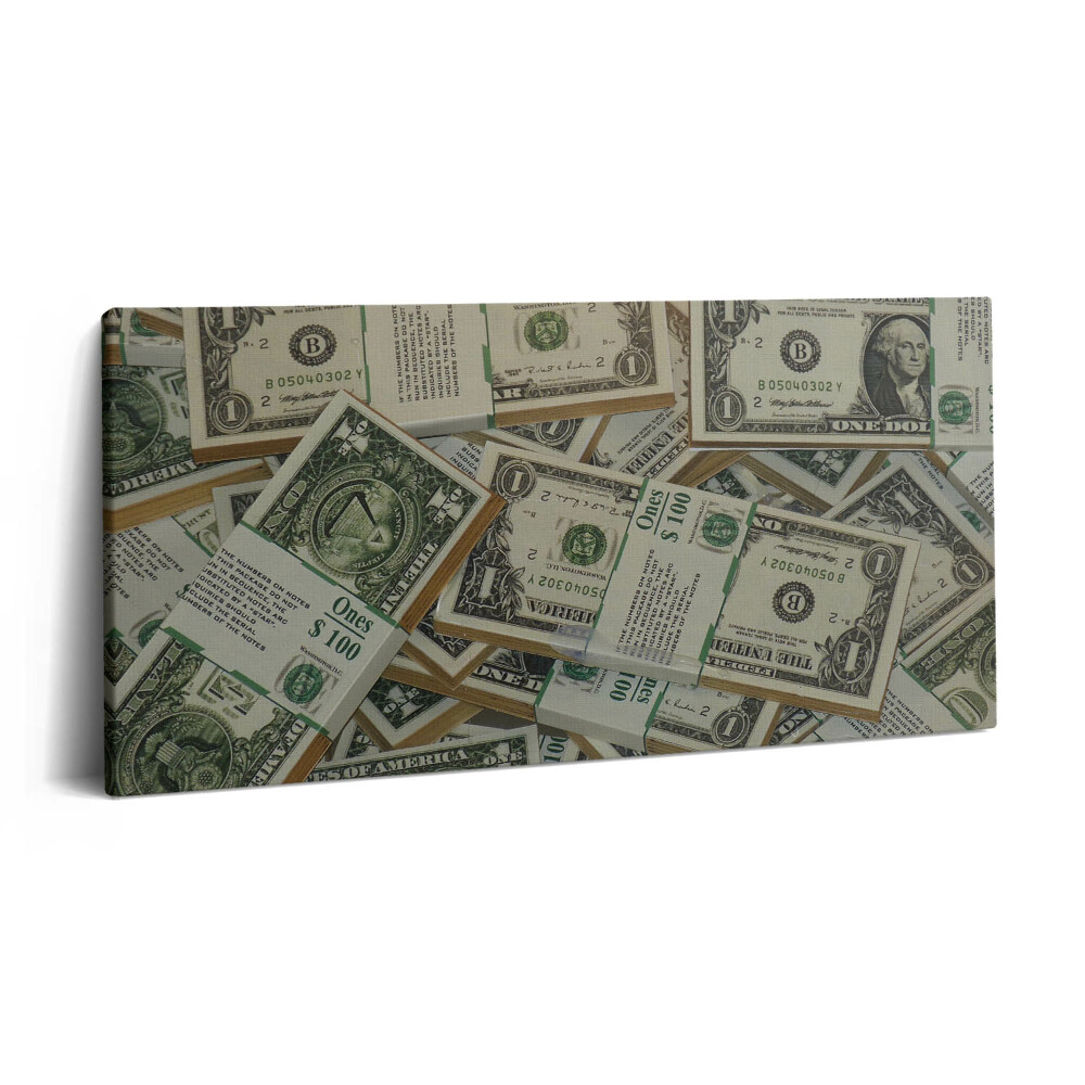 Tablou tipărite pe pânză 100x50 1 dolar american