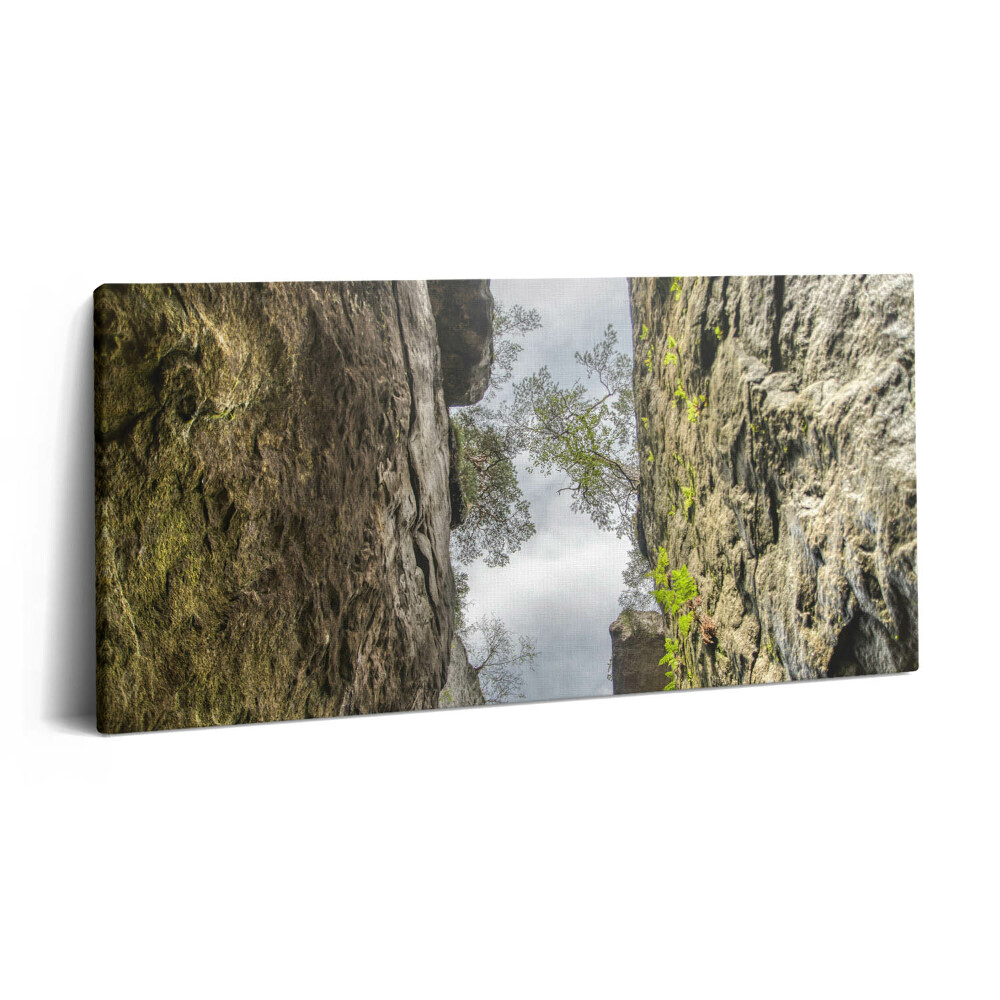 Tablou tipărite pe pânză 100x50 Orașul rock din Republica Cehă