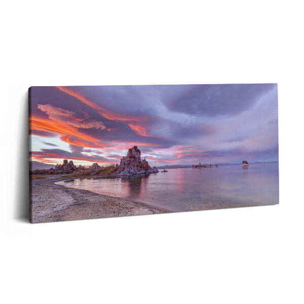 Tablou tipărite pe pânză 100x50 Lacul Mono, California de Est