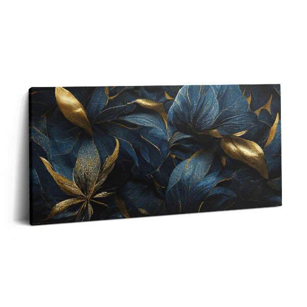 Tablou tipărite pe pânză 100x50 Flori decorative