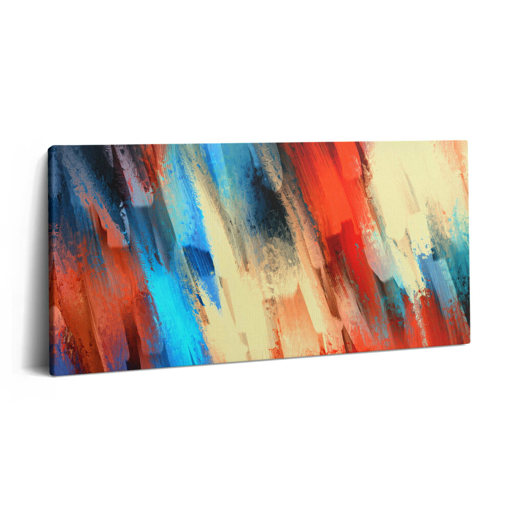 Imprimare tablou canvas 120x60 Pictură abstractă în ulei